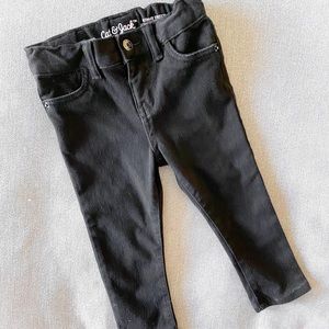 Black jeggings